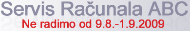 Servis ra�unala ABC Zagreb